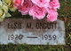  Elsie M <I>Norris</I> Orcutt