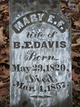  Mary E. F. Davis