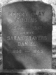  Sarah Travers <I>Daniel</I> Eddins