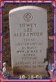 LTJG Dewey Lee Alexander Jr.