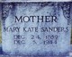  Mary Catherine <I>Brantley</I> Sanders