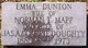  Emma Dunton <I>Doughty</I> Mapp