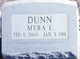  Myra <I>Dent</I> Dunn