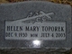  Helen Mary <I>Muha</I> Toporek