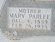  Mary Parlee “Pannie” <I>Wolfe</I> Roberson