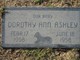  Dorothy Ann Ashley