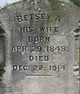  Betsey A <I>Dyer</I> Sowle