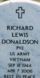 Pvt Richard Lewis Donaldson