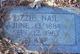 Elizabeth Lucinda Missouri “Lizzie” Nail Photo