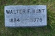  Walter Francis Hunt