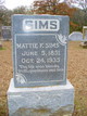  Martha Ferebe “Mattie” <I>Thomas</I> Sims