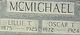  Lillie Tennesee <I>Nimmo</I> McMichael