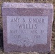  Amy B. <I>Burnett</I> Kinder Willis
