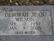  Deborah Jean <I>Poje</I> Wilson