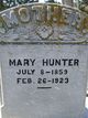  Mary Ann <I>Maguire</I> Hunter