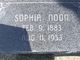  Sophia Ella “Sophie” <I>Hunter</I> Noon