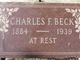  Charles Frederick Beck