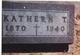  Katherine Therese “Katie” <I>Bohrer</I> Whalen