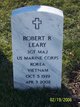 Sgt Robert R Leary