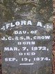  Flora A. Crow