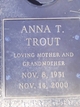  Anna T <I>In'T Veen</I> Trout