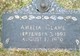  Amelia “Millie” <I>Benhart</I> Glawe