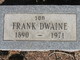  Frank Dewaine Nichols