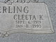  Cleeta K Sterling