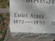  Emma Albee <I>Albee</I> Marshall