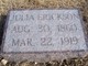  Julia S. <I>Thompson</I> Erickson