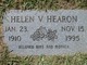  Helen V. <I>Correll</I> Hearon