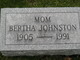  Bertha Johnston