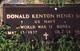  Donald Kenton Henry Sr.
