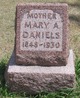  Mary A. <I>Shingledecker</I> Daniels