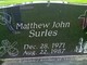  Matthew John Surles