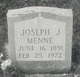  Joseph J Menne
