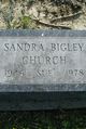Sandra “Sue” Bigley Church Photo