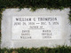  William G Thompson
