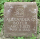  Alexander G Boyer