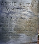  Annie Eliza <I>Whitten</I> Lawhorne Laughorne