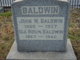  John W Baldwin