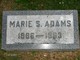  Marie A. <I>Sullivan</I> Adams