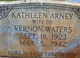  Kathleen <I>Arney</I> Waters