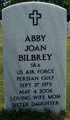 SRA Abby Joan <I>Schaus</I> Bilbrey