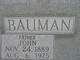  John Bauman