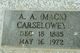  Albert Andrew “Mack” Carselowey