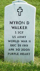  Myron D. Walker