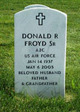  Donald R. Froyd Sr.