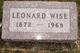  Leonard Wise
