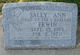  Sally Ann Erwin